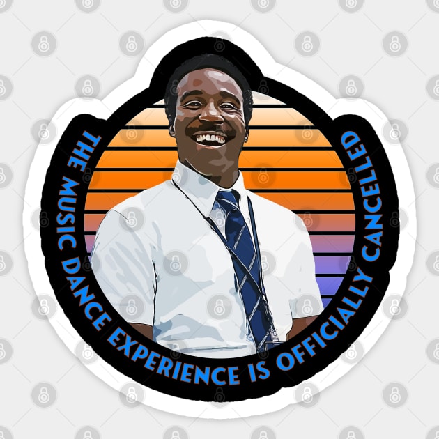 Sunset Stripes Series - Milchick Sticker by Tv Moments